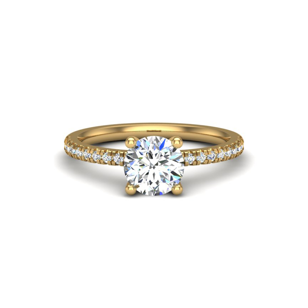 Kennedy Pave Engagement Ring